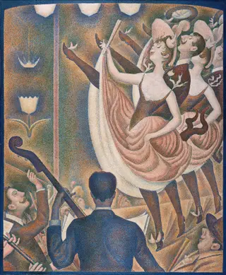 Le Chahut, by Georges Seurat, oil
