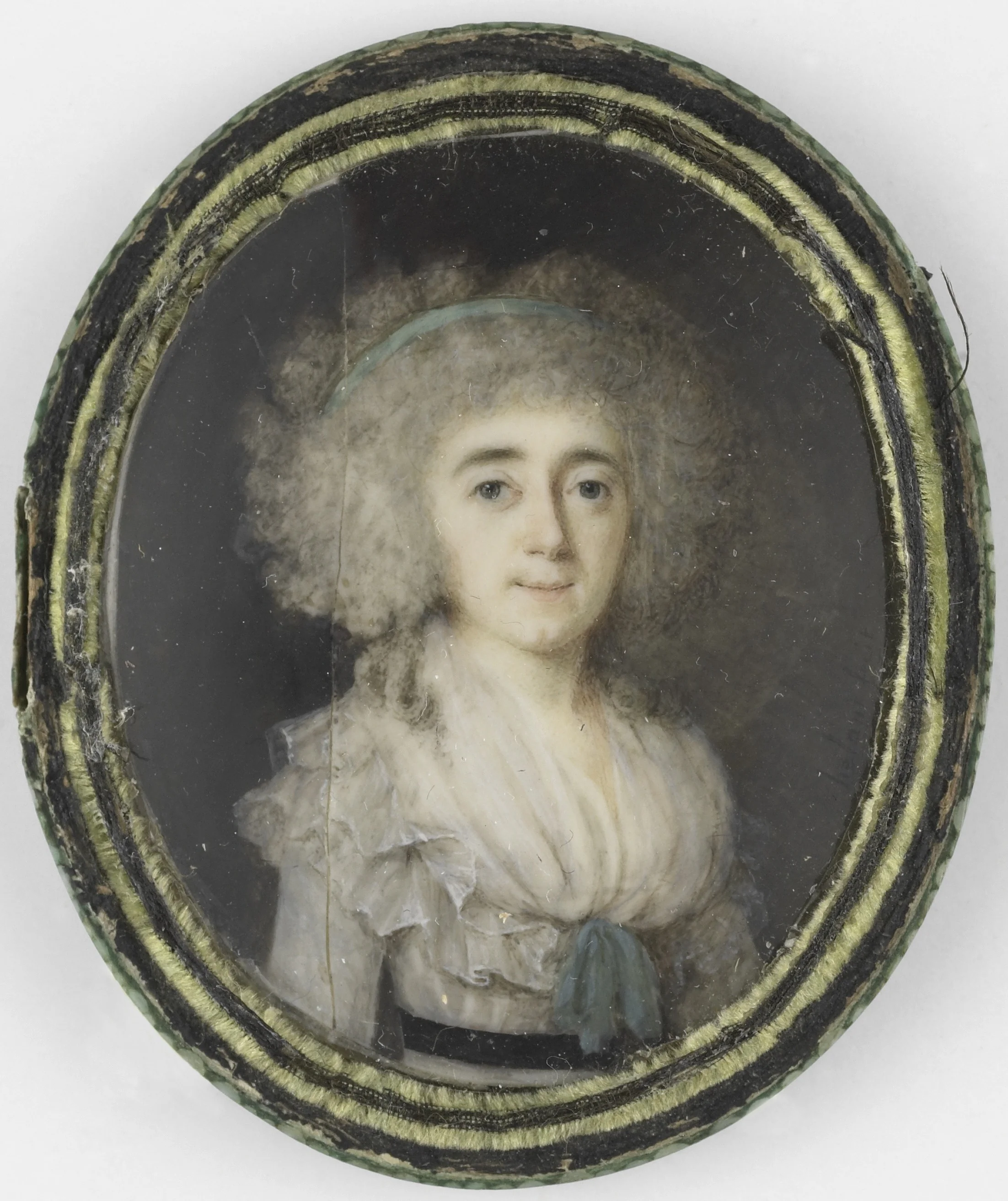 Portrait of a woman, detail