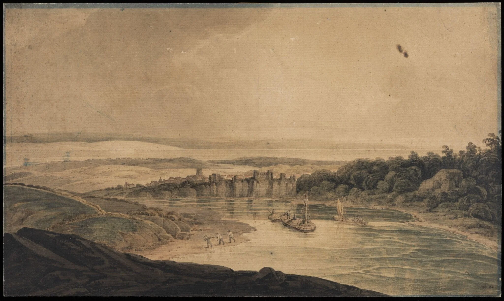 Chepstow Castle on the Wye, Monmouthshire, detail