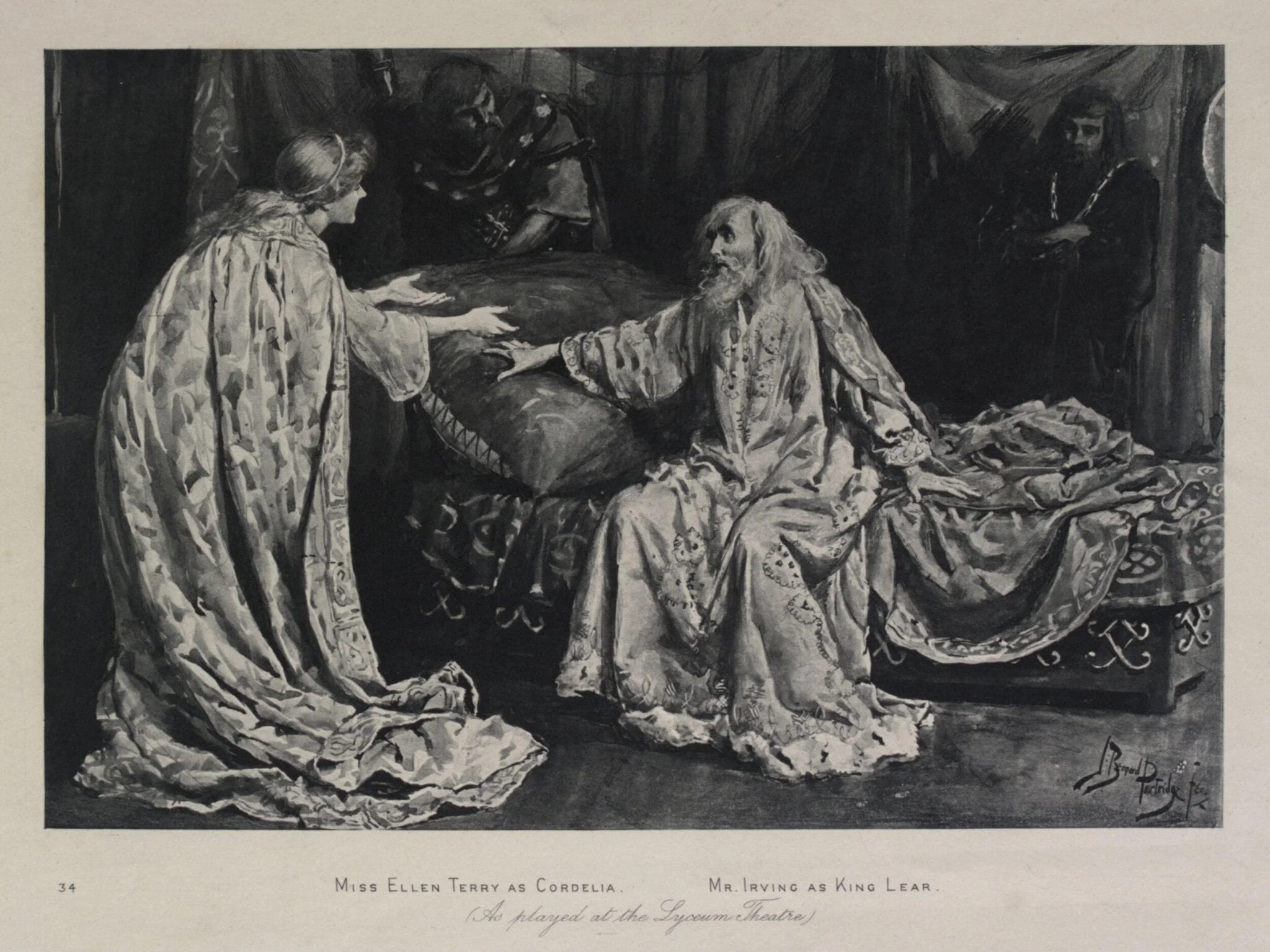 H Beard Print Collection, detail