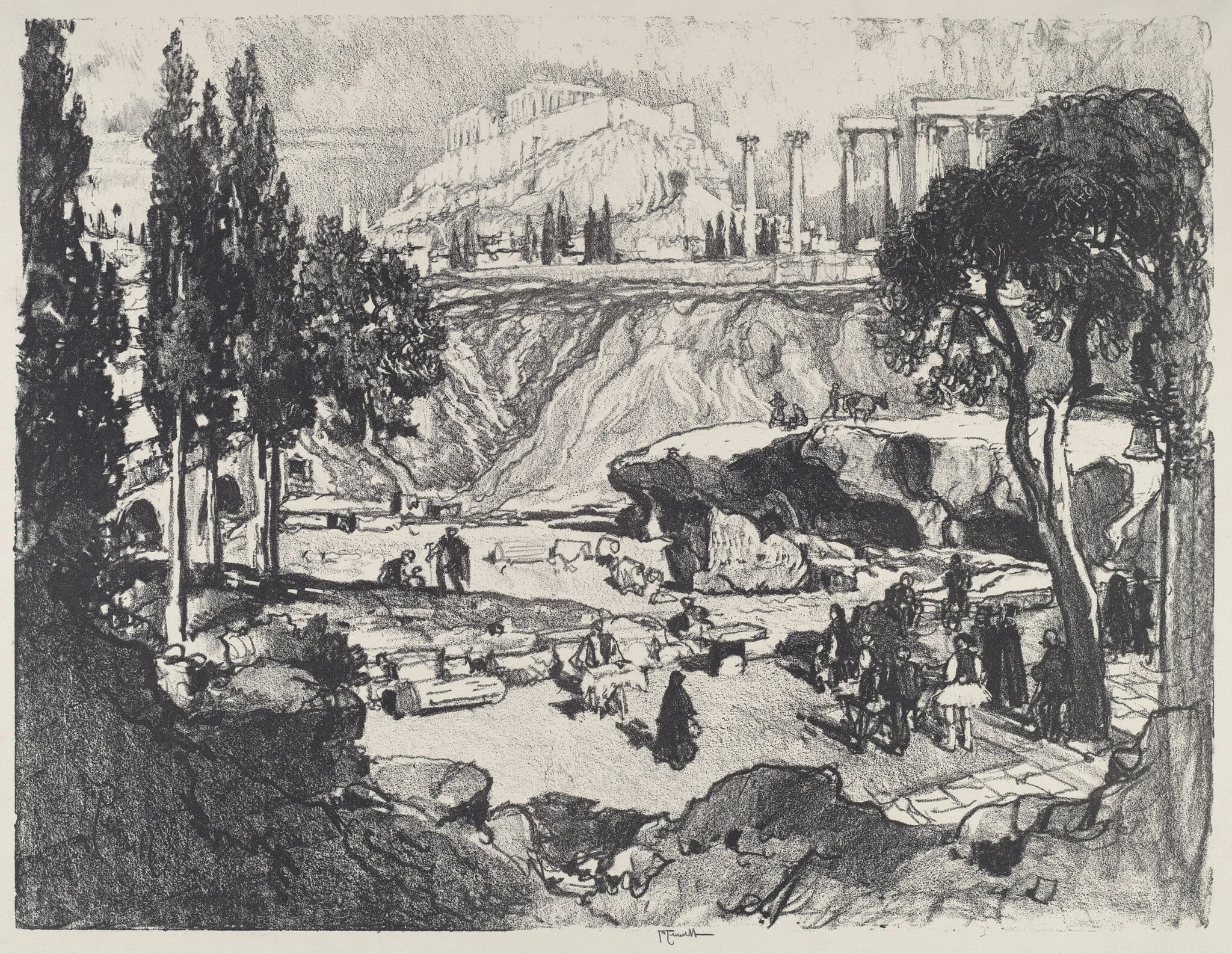 The Little Fete, Athens, detail