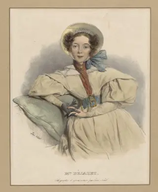 H Beard Print Collection, by Léon Nöel, 1850