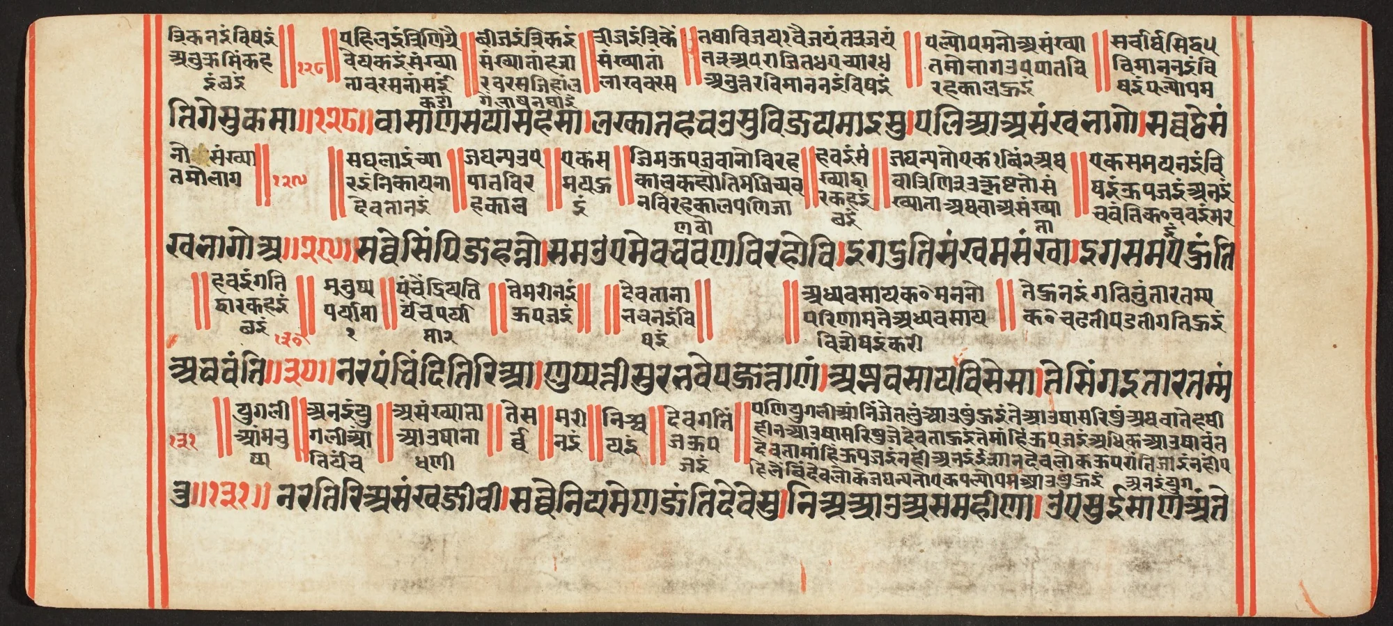 Tantric Manuscript, "Sangrahani Sutra", detail