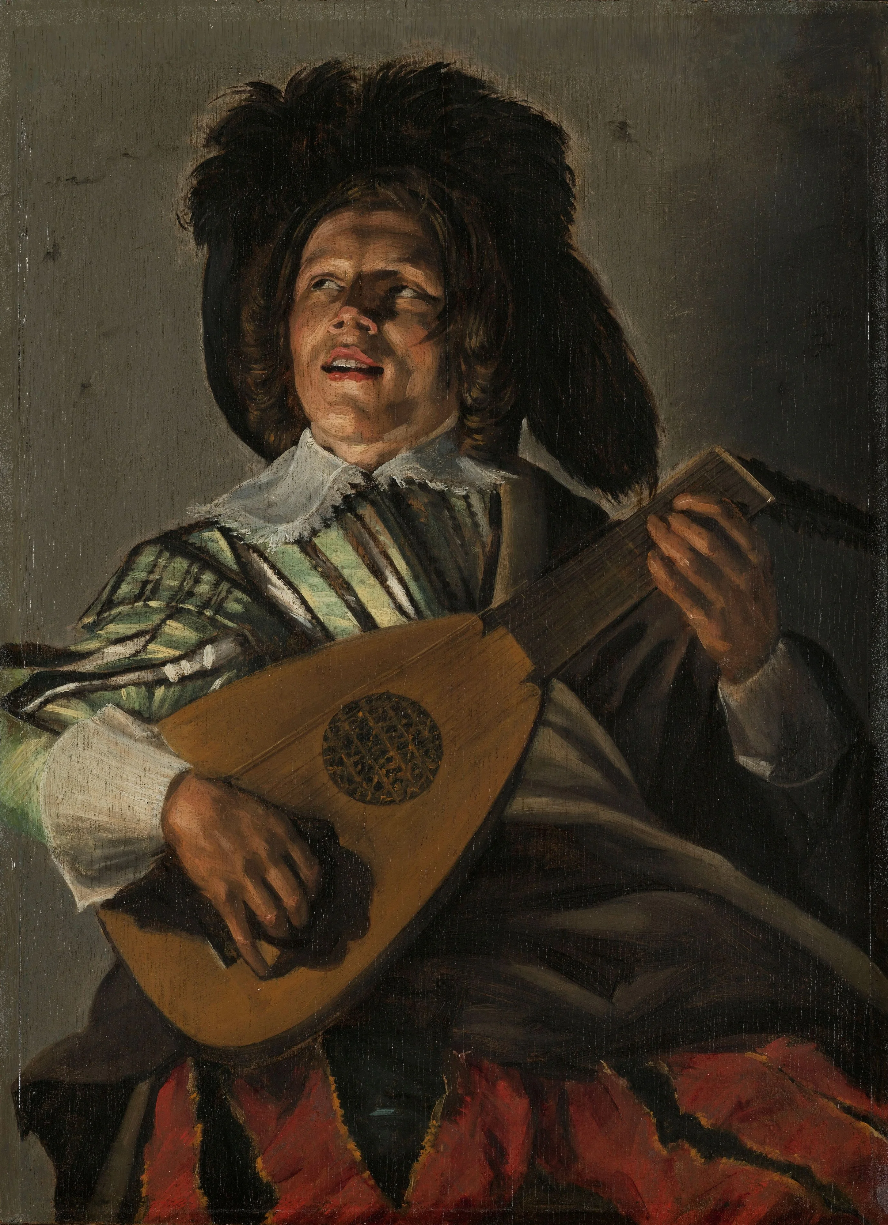 The Serenade, detail