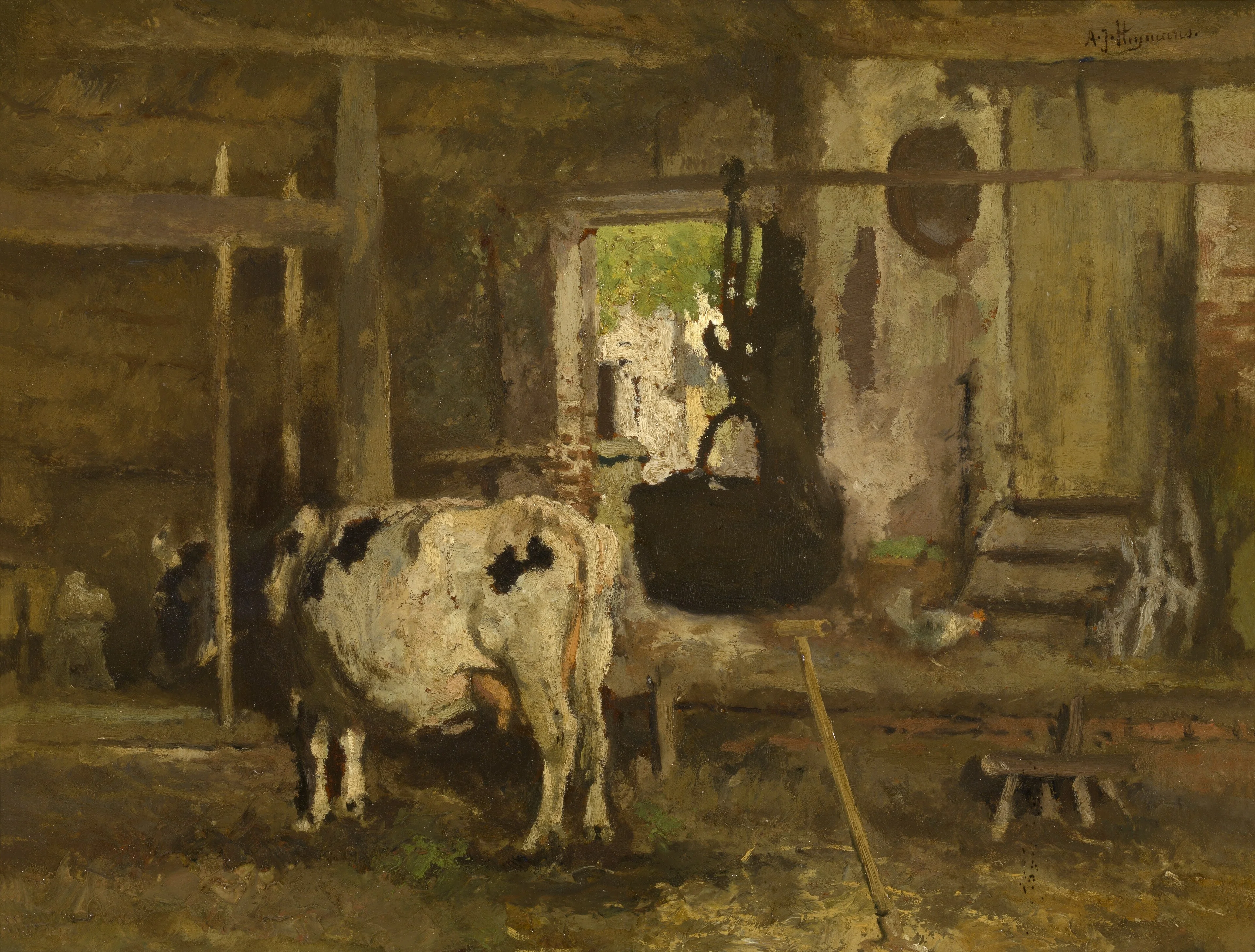 Stable Interior, detail