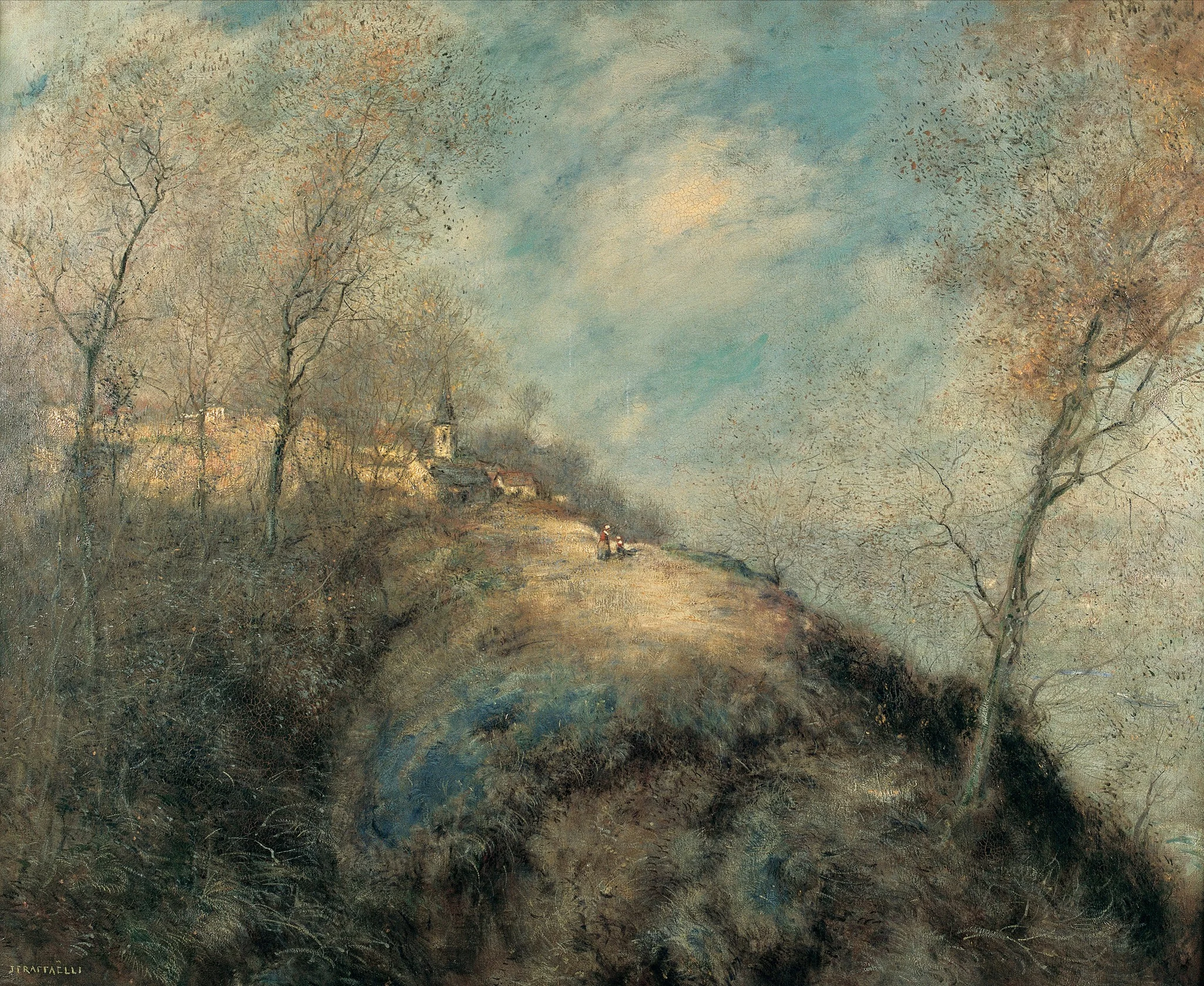 La ruta abandonada, detail
