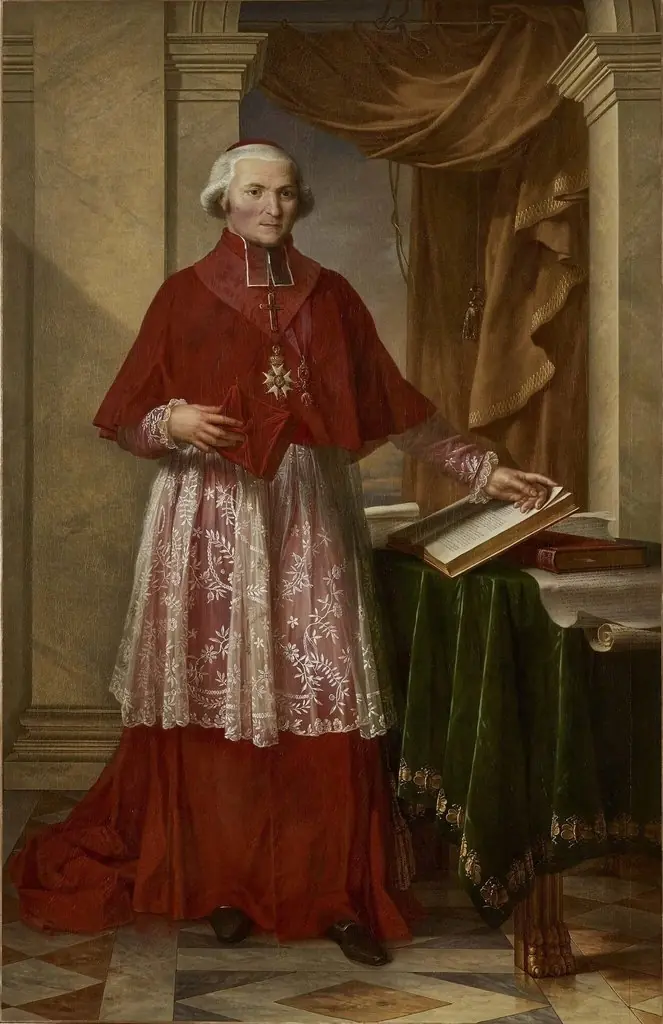 Portrait of Joseph Fesch, by Charles Meynier, oil, 1806