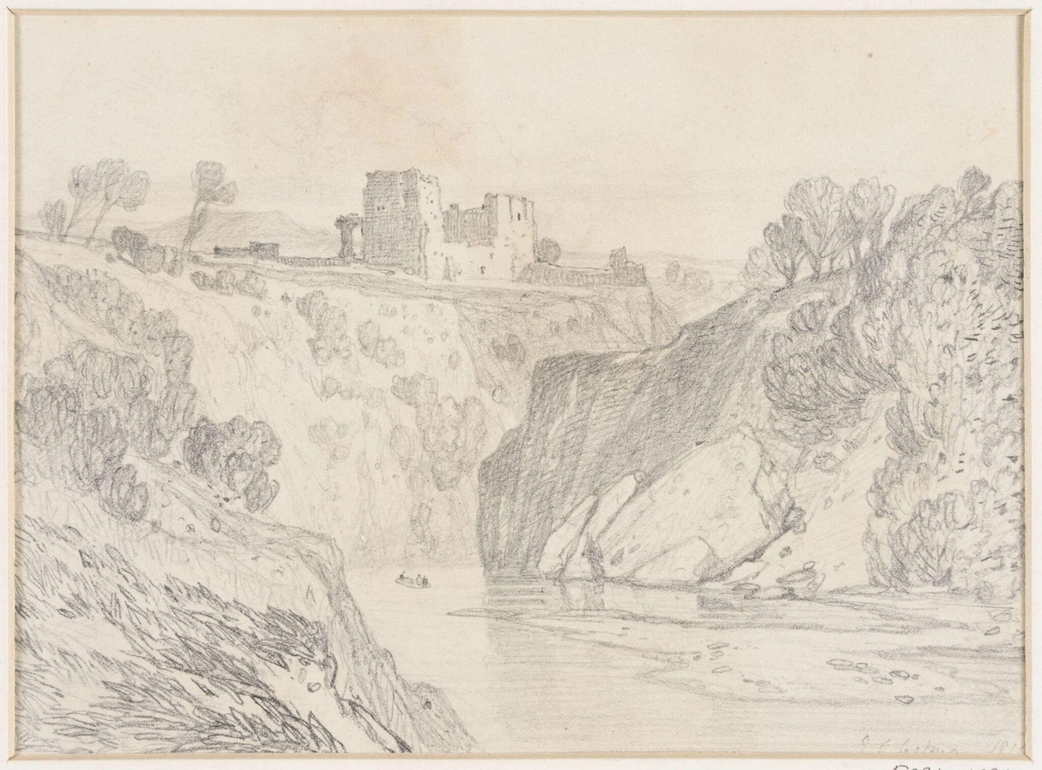 Kilgerran Castle, Pembrokeshire, detail