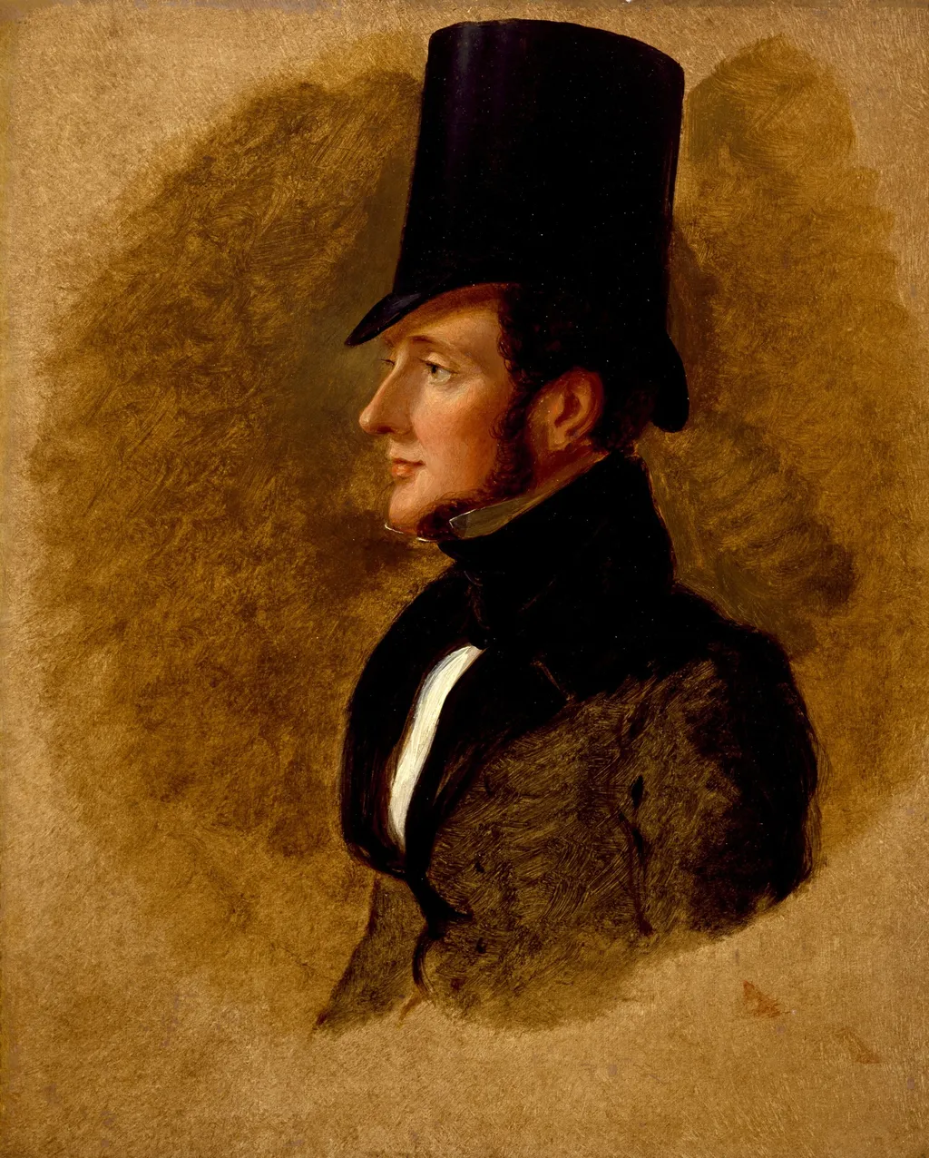 Fitzstephen French, M.P., by George Hayter, unspecified, 1841