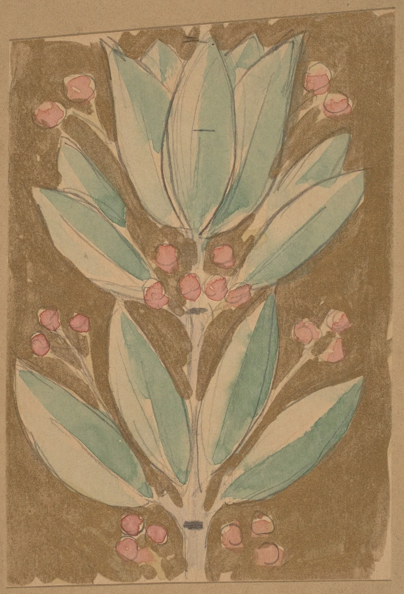 Study for a Border Design, detail