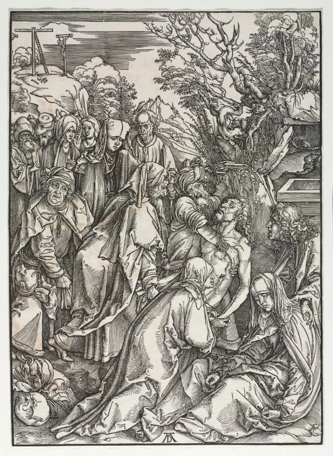 The Great Passion: The Deposition, detail