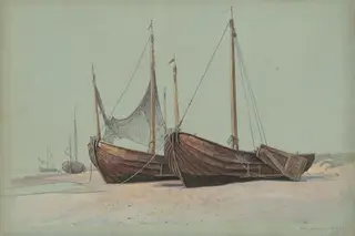Blankenbergh, by William Stanley Haseltine, gouache, 1876