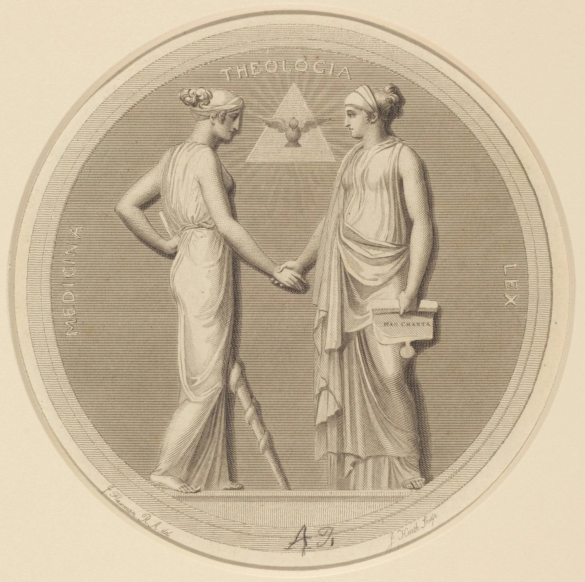 Medicina - Theologia - Lex, detail