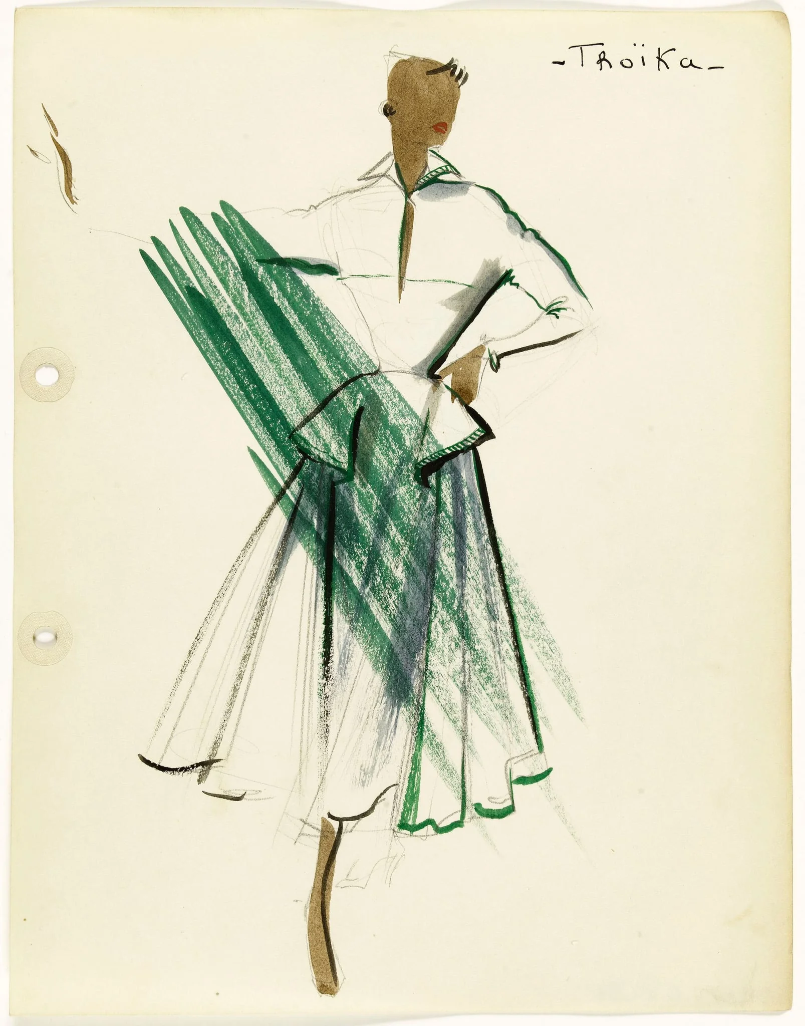 'Troïka', detail