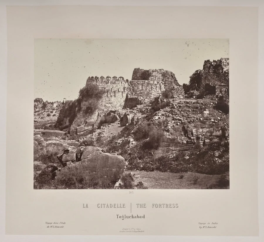 The Fortress, Togluckabad, detail