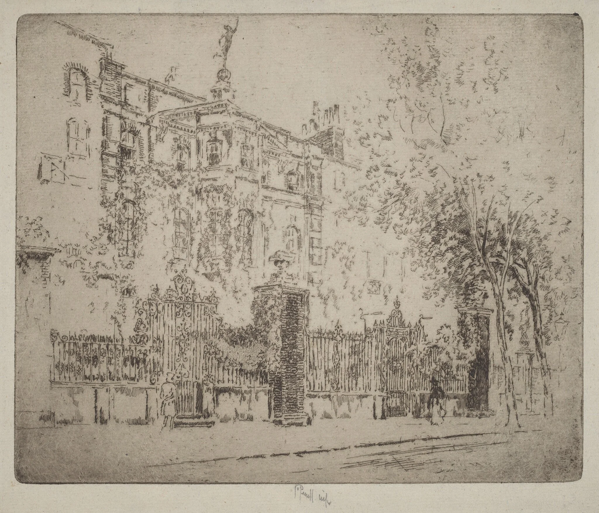Rossetti's House, detail