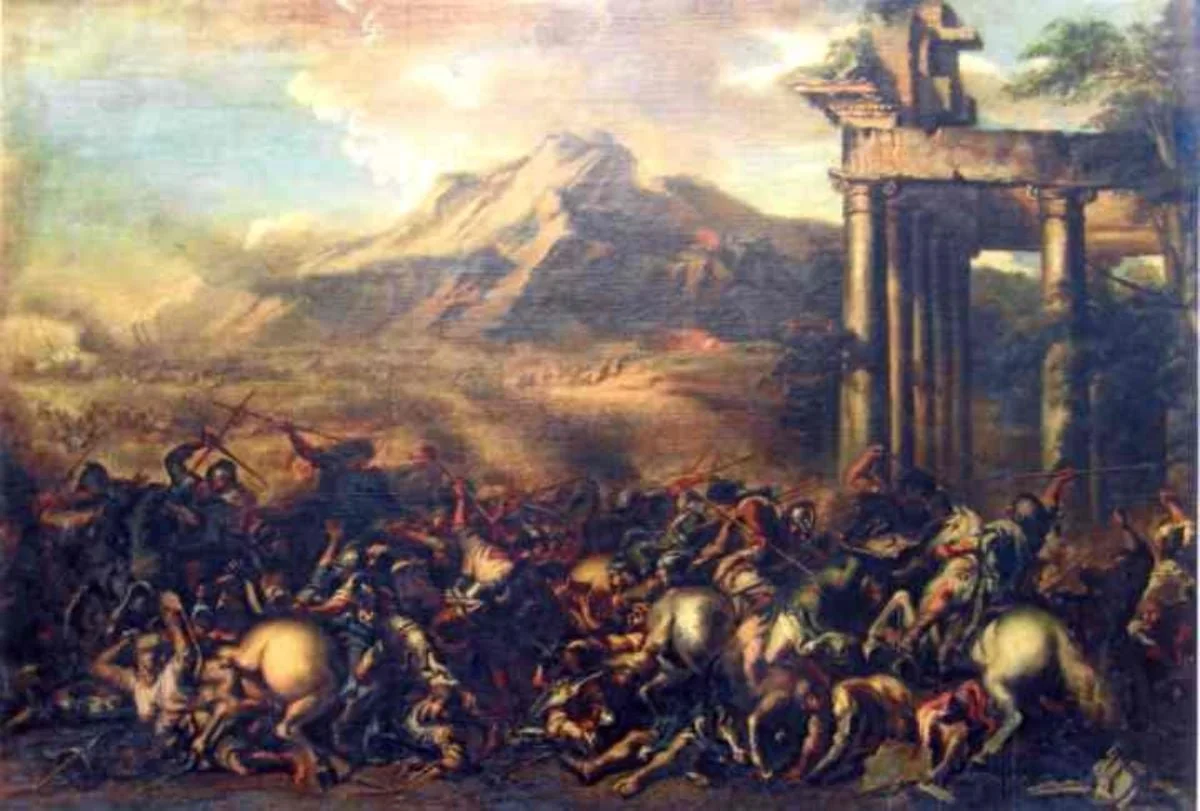 Bătălia, detail