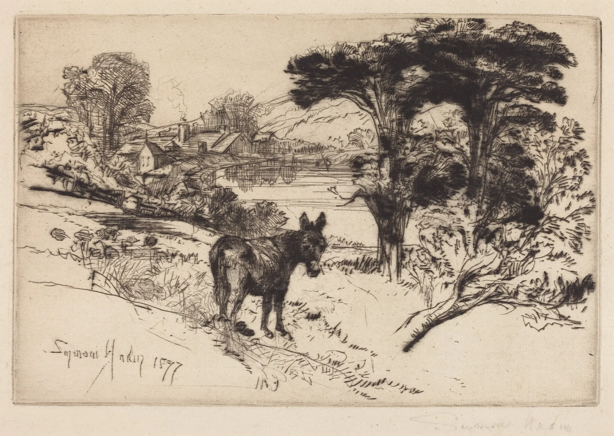Challow Farm, detail