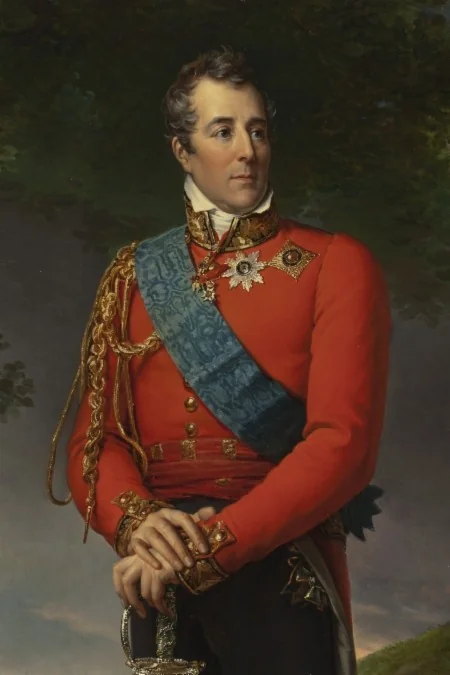 Portrait of Arthur Wellesley Wellington (1769-1852), detail
