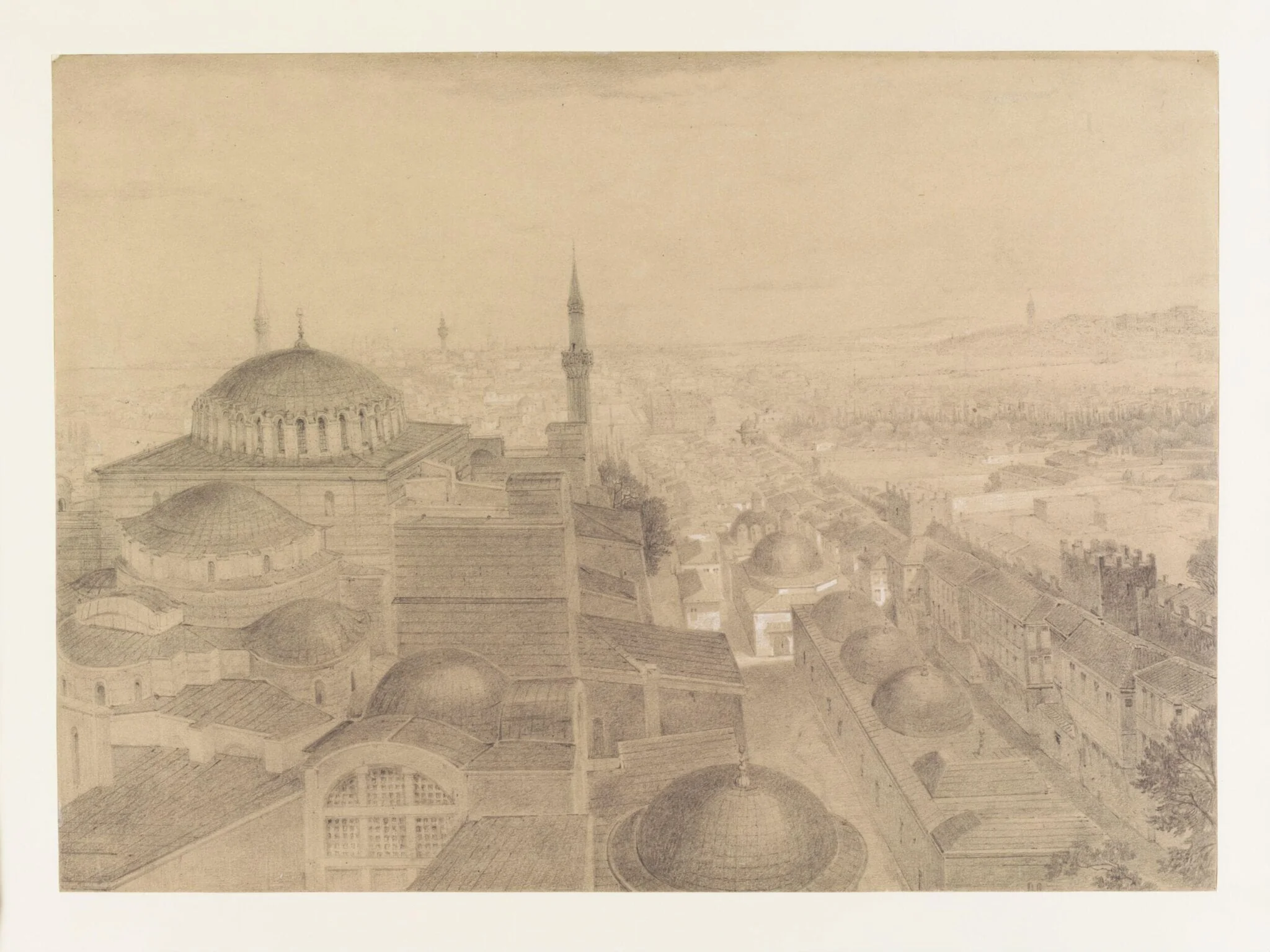 Panorama de Constantinople, detail