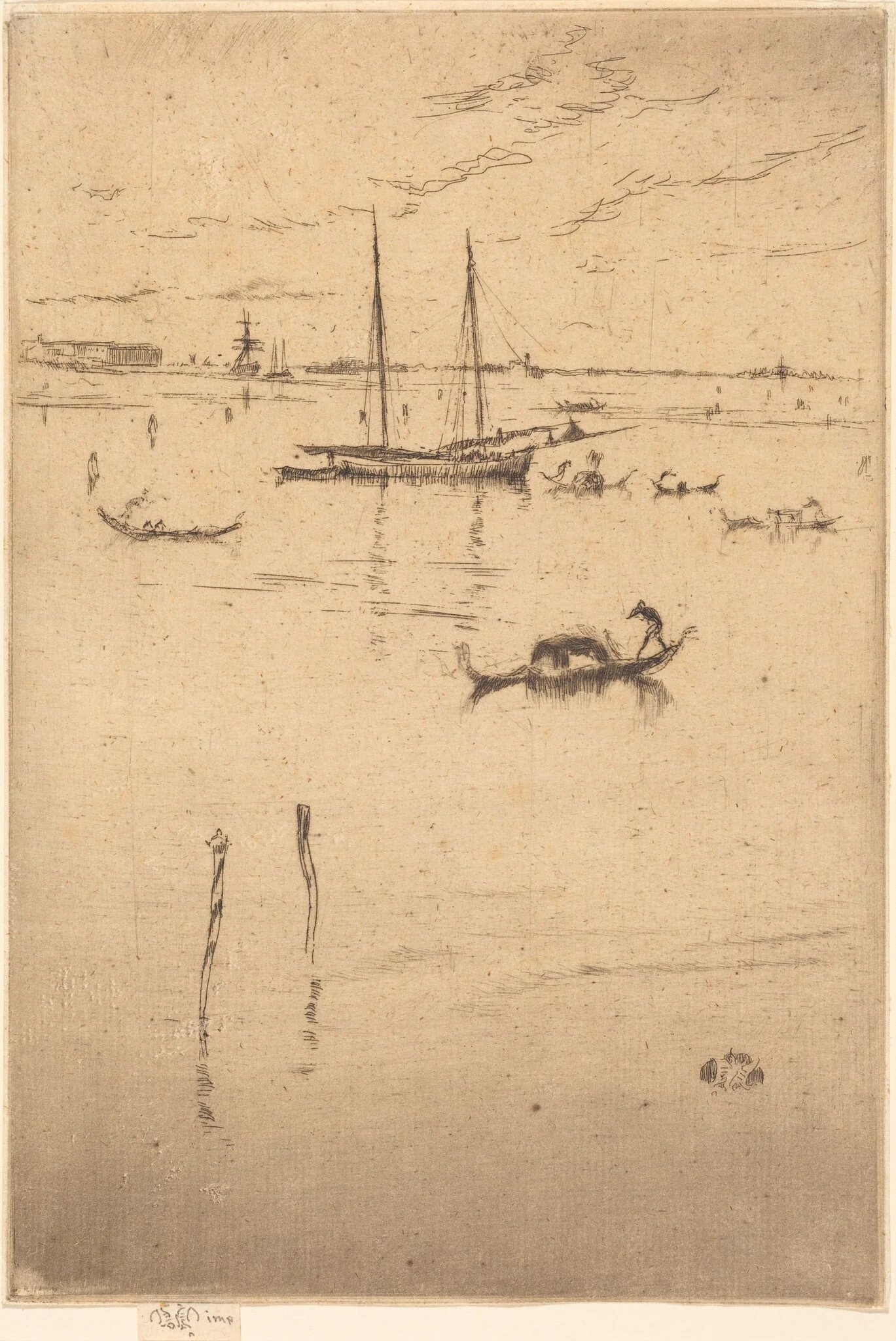 The Little Lagoon, detail