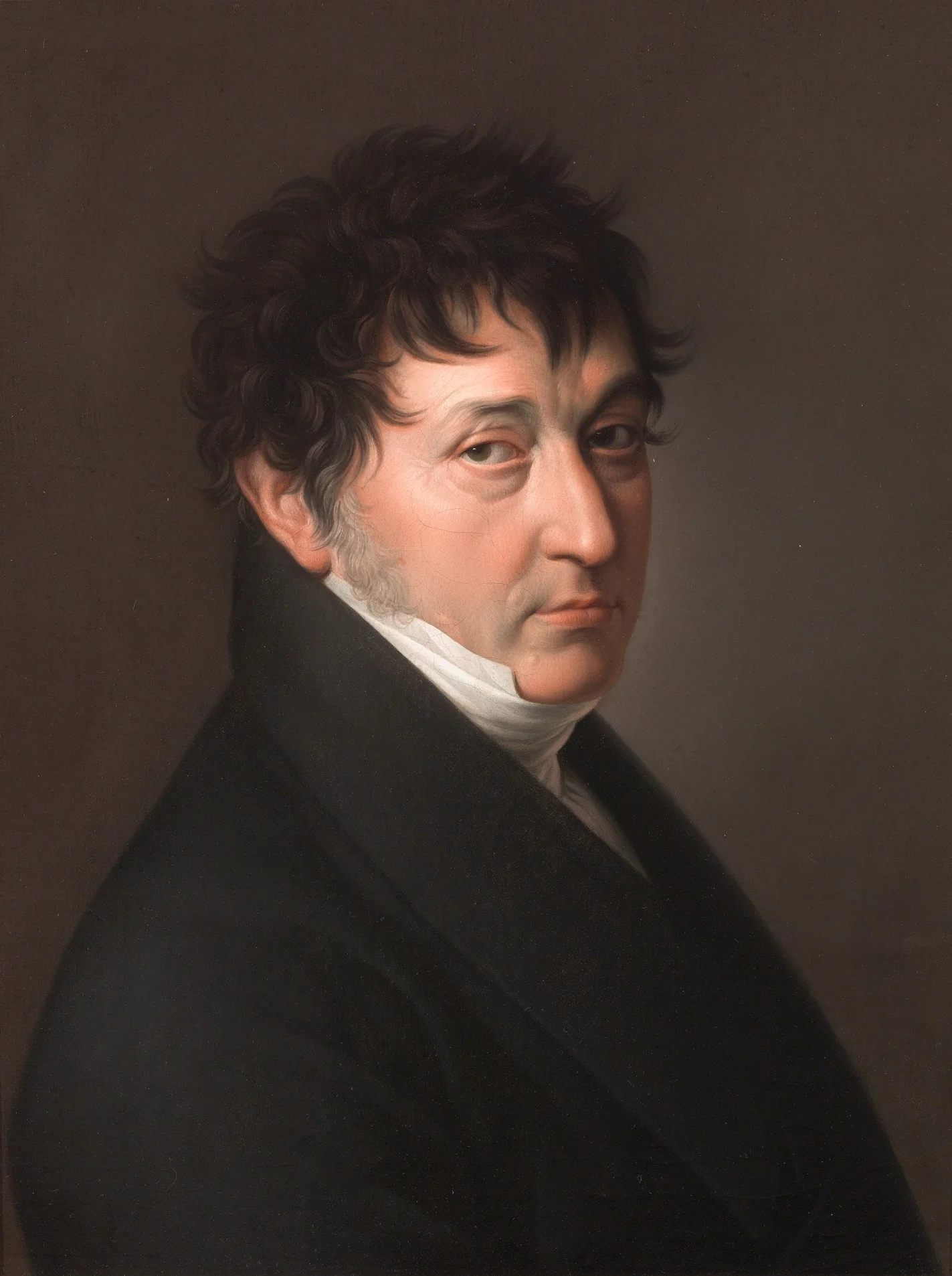Self-portrait, detail