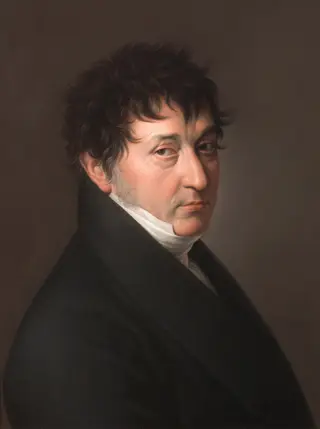 Self-portrait, by Zacarías González Velázquez, oil, 1810