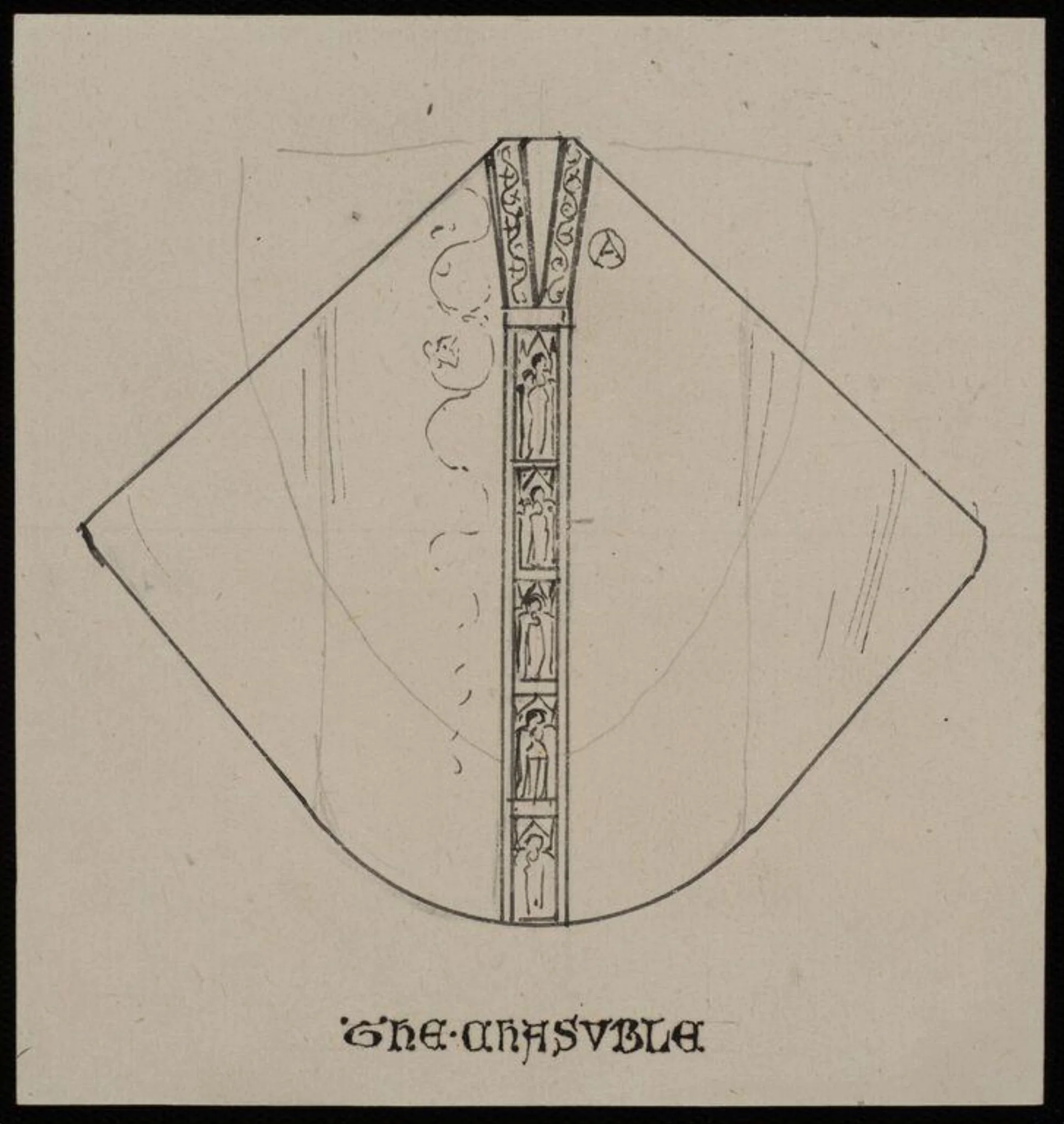 Ornament on ecclesiastical vestments, detail