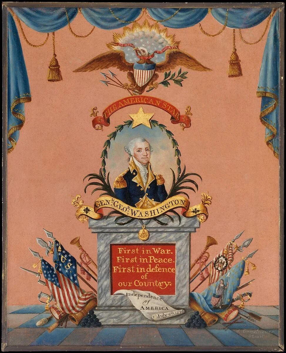 The American Star (George Washington), detail