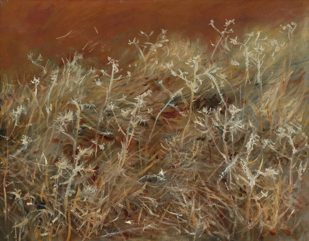Thistles, by John Singer Sargent, oil, 1893