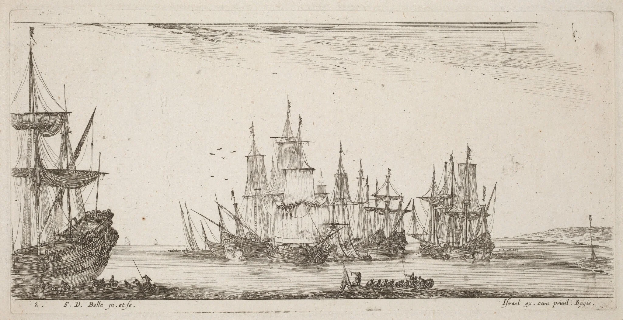Group of Ships, detail