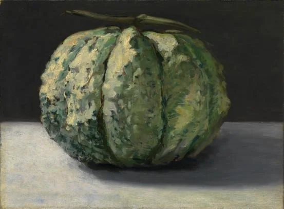 The melon, detail