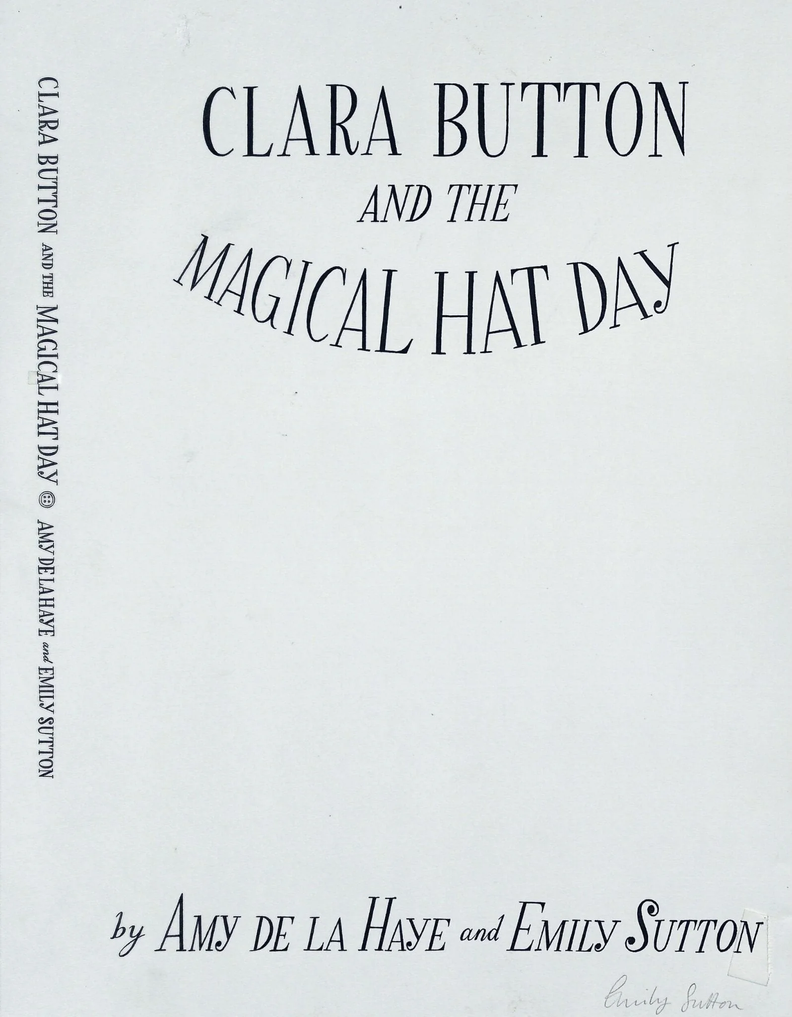 Clara Button and the Magical Hat Day, detail