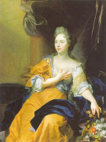 Portrait de Suzanne de Boubers de Bernâtre, épouse de Balthasar Keller, detail