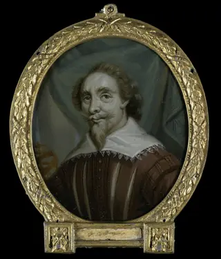 Portrait of Petrus Baard, Physician and Poet from Leeuwarden, by Arnoud van Halen, oil, 1716