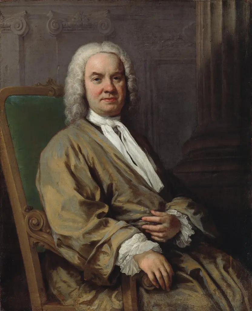 Portrait of Sigismund Streit, by Jacopo Amigoni, oil, 1739