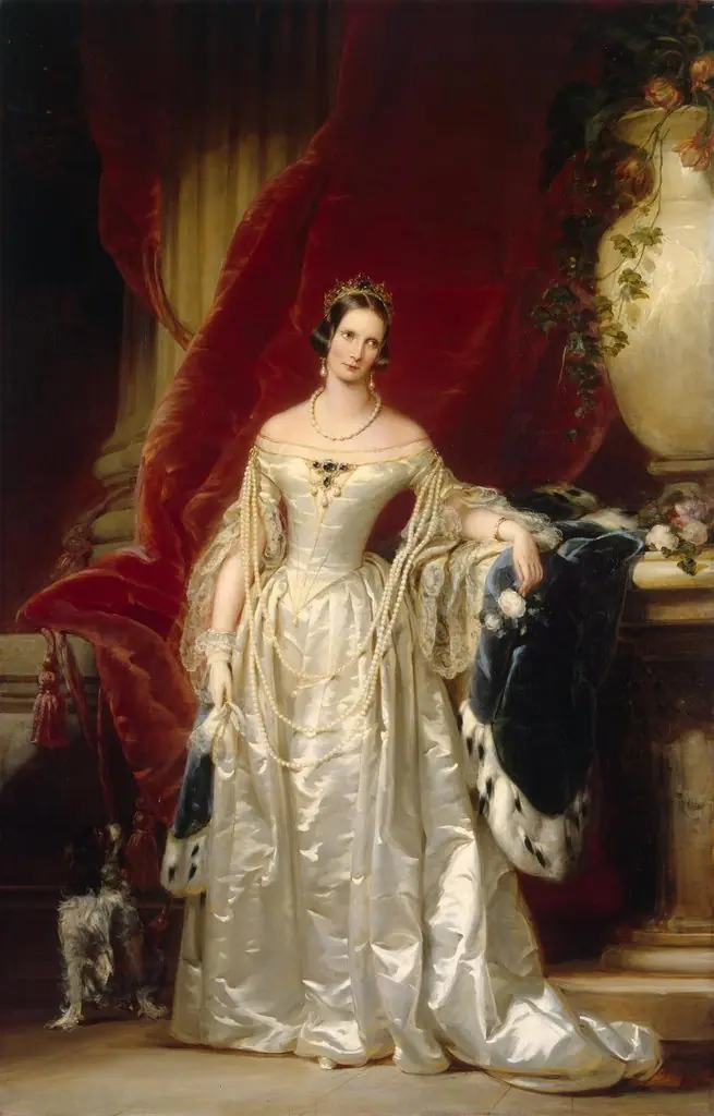 Portrait of Empress Alexandra Fyodorovna, by Christina Robertson, oil, 1840