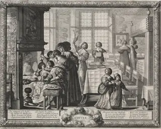 The Four Seasons: Winter, by Abraham Bosse, 1635