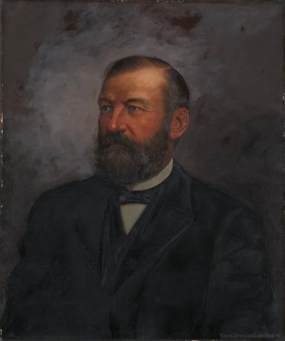 John Huntington, detail