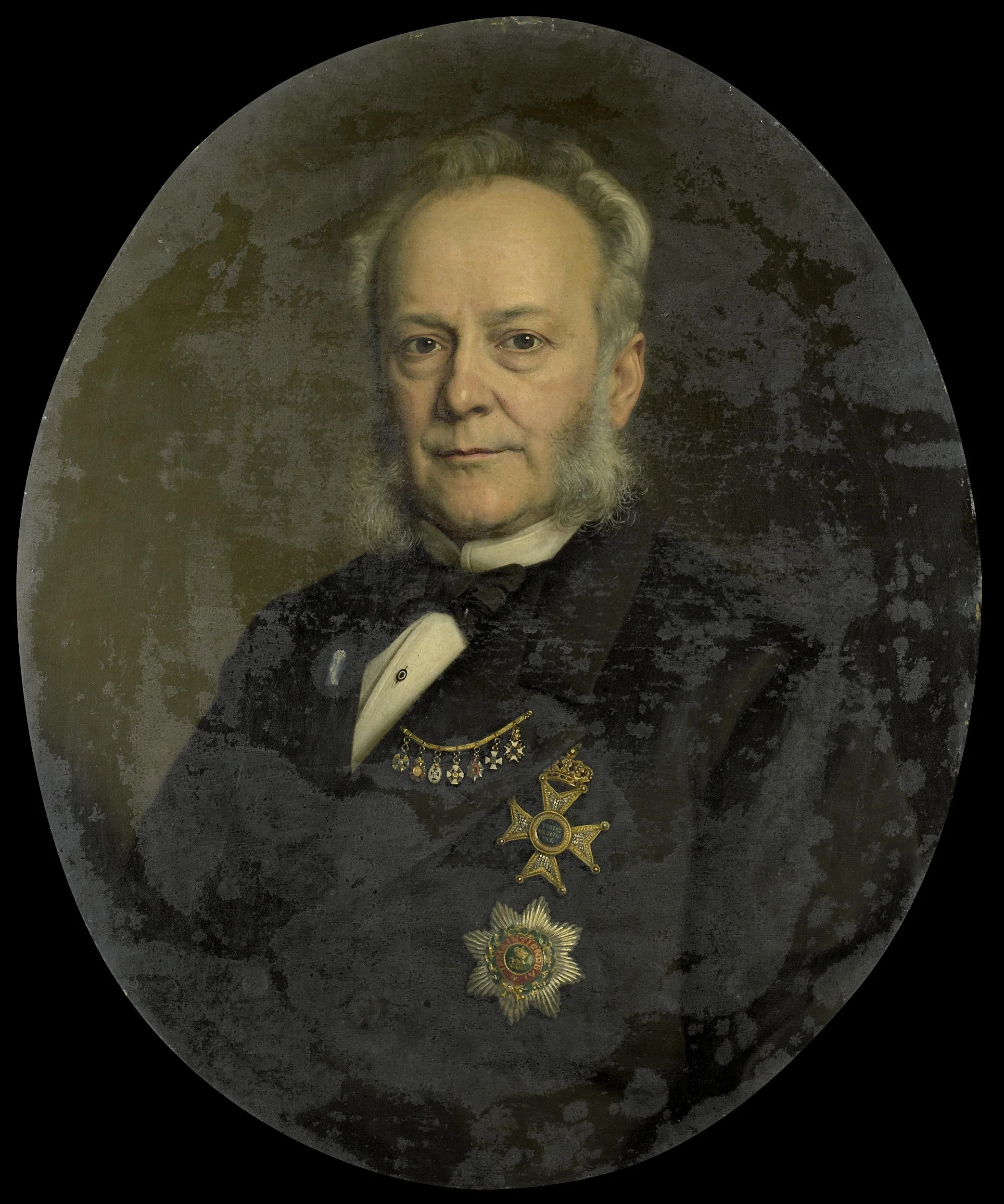 Pieter Mijer (1812-81). Gouverneur-generaal van Nederlands Oost Indië, detail