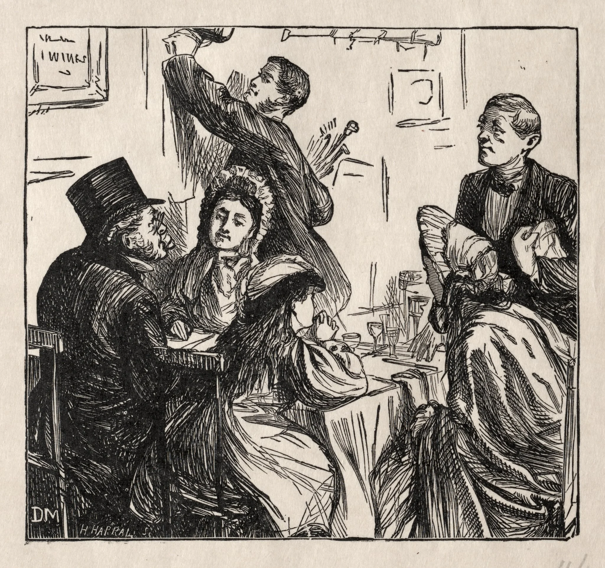 Refreshment - At the Great Exhibition, detail