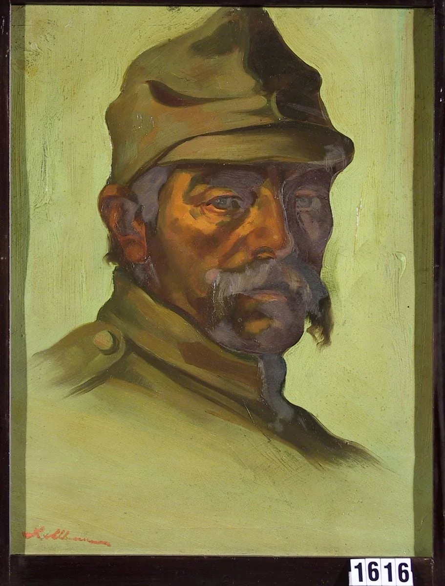 Ostaș român, detail