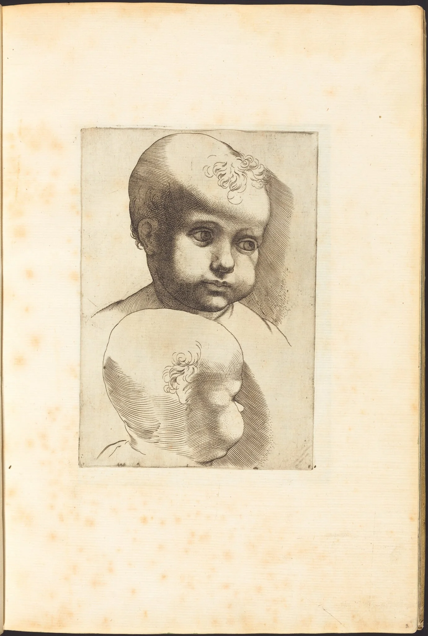 Print from Drawing Book, detail