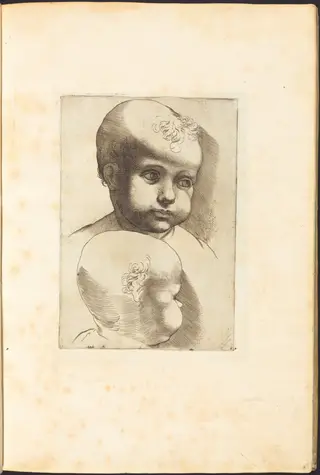 Print from Drawing Book, by Luca Ciamberlano, ink, 1615