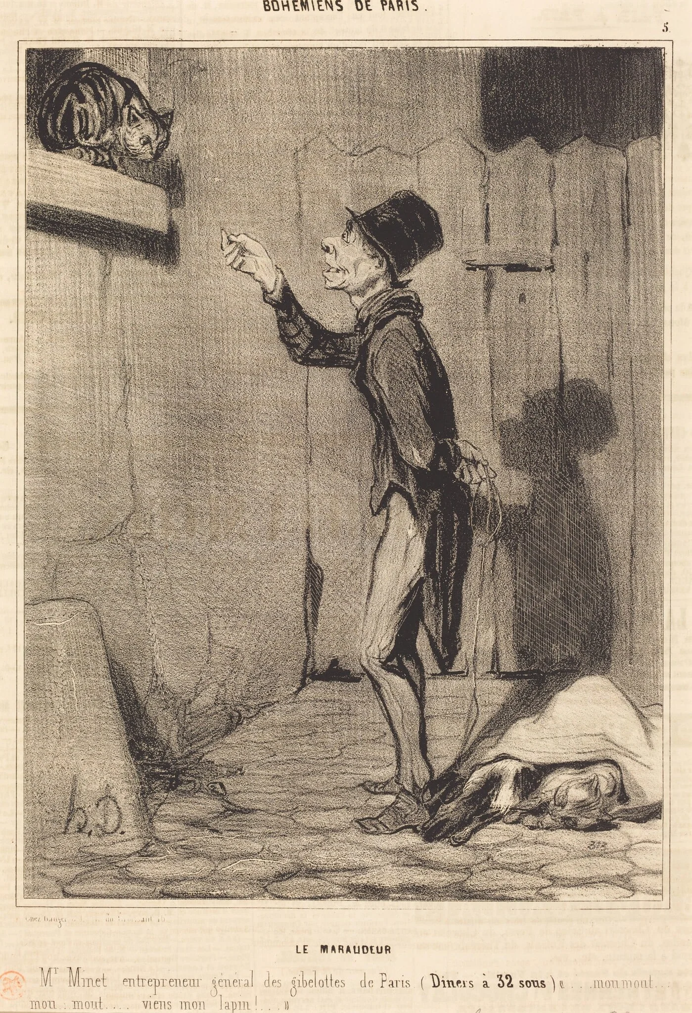 Le Maraudeur, detail