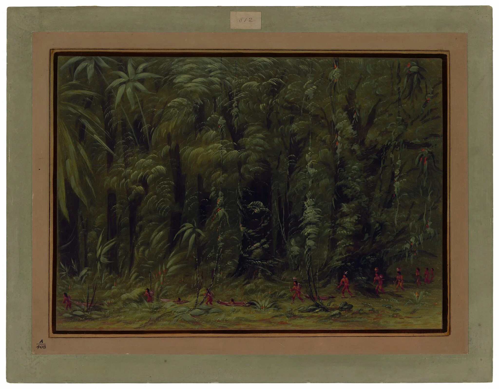 Interior of an Amazon Forest - Zurumati, detail