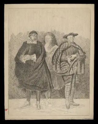 H Beard Print Collection, by John Michael Wright