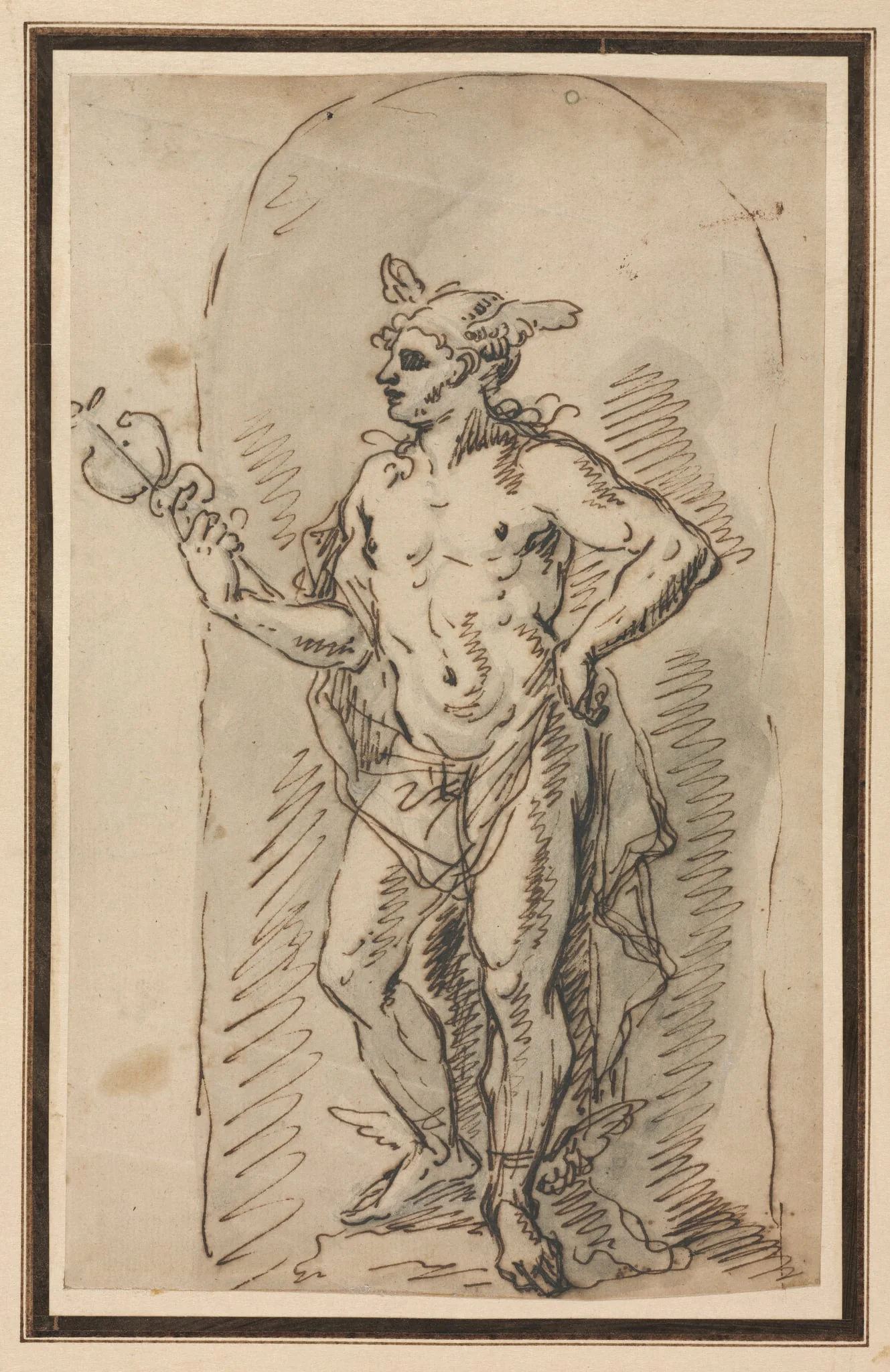 Mercury, detail