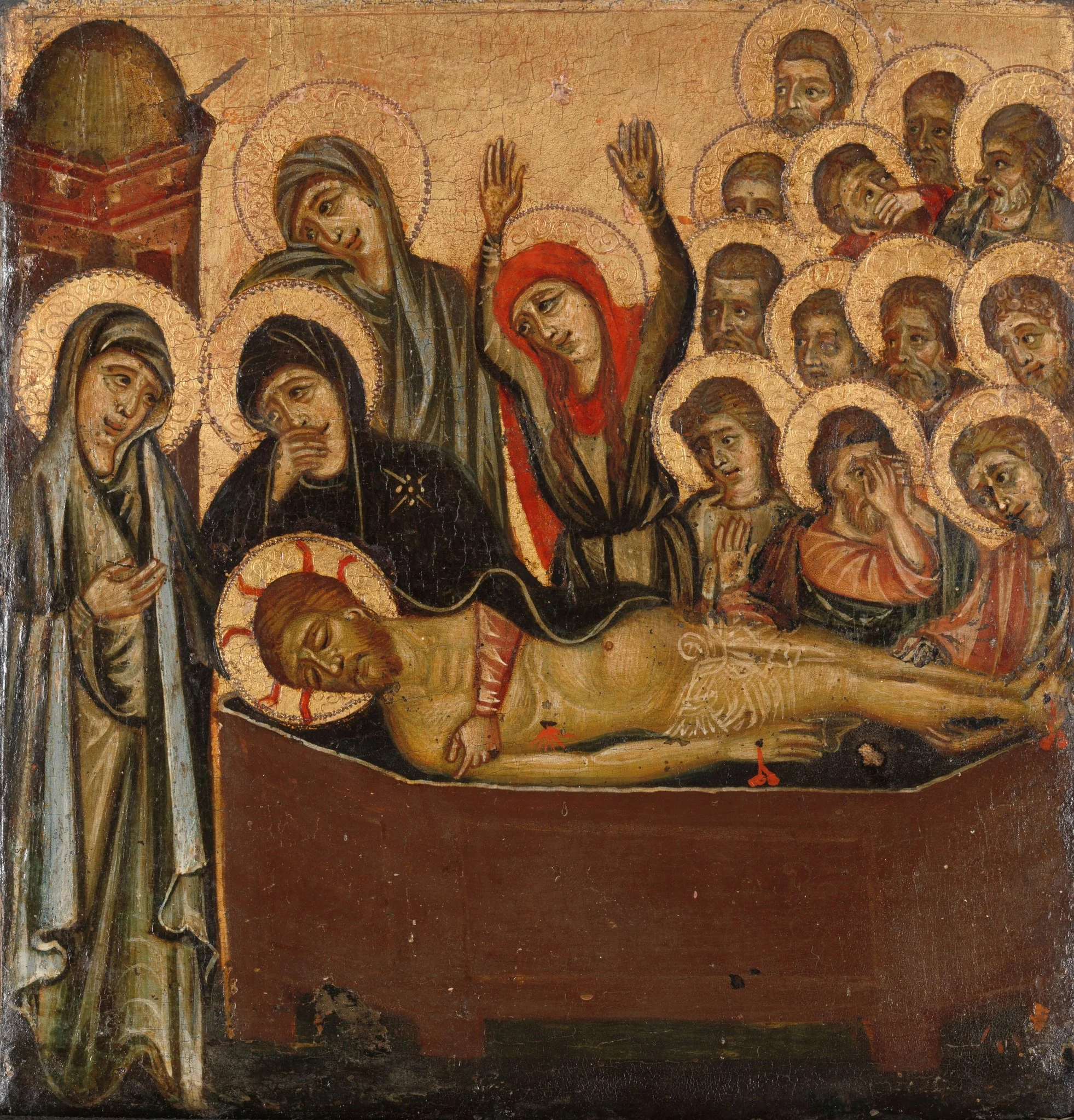 Grablege Christi, detail