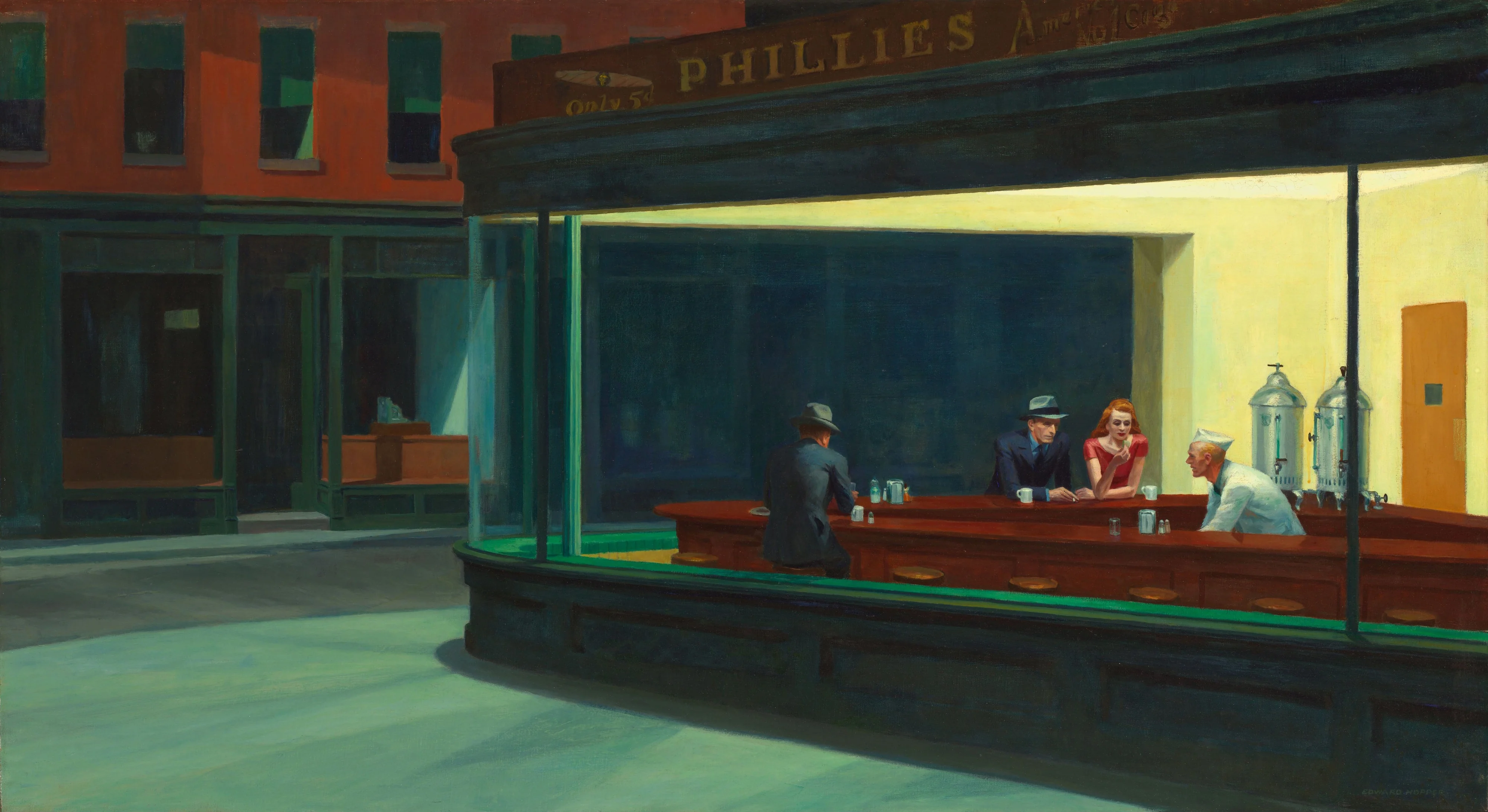 Nighthawks, detail